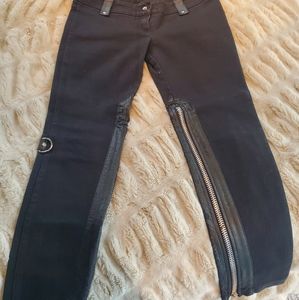 Vintage Lipservice bondage jean with zipper legs